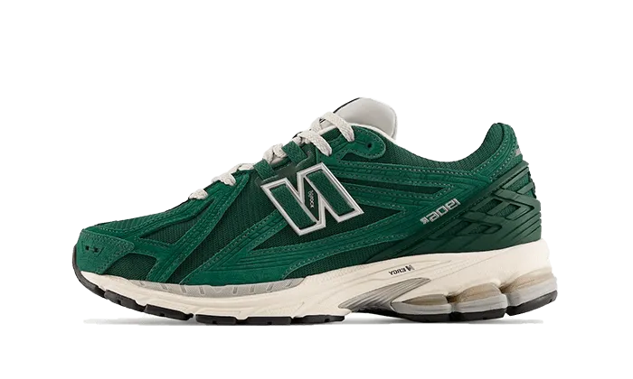 1906R Green Suede Metallic Silver