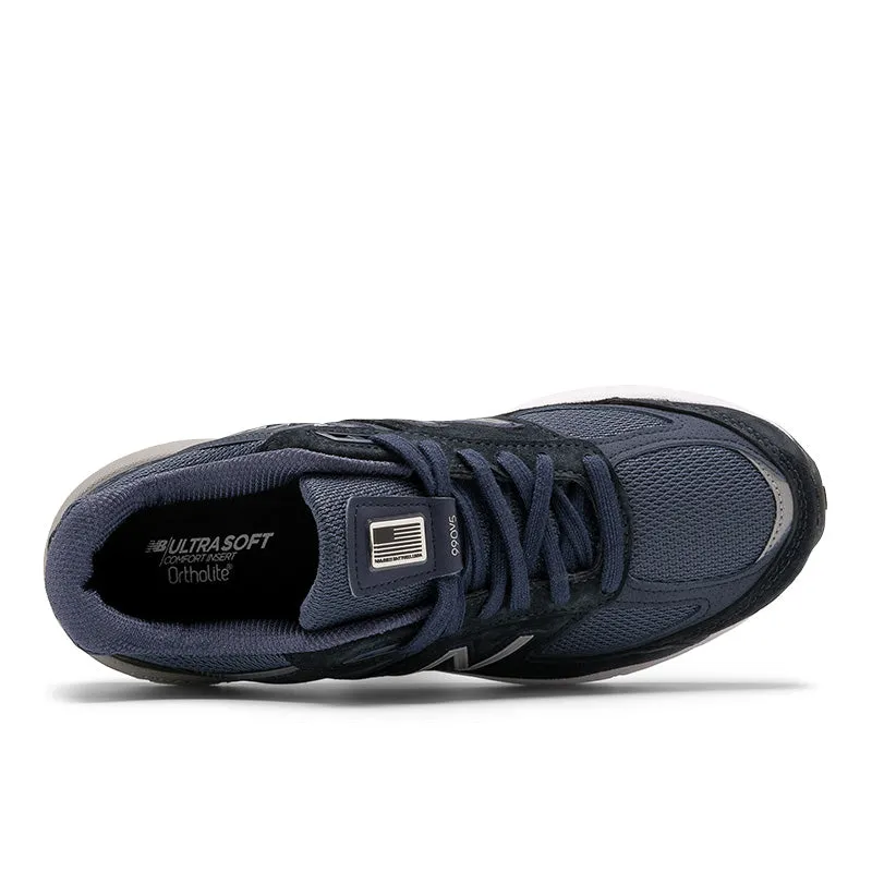 990v5 - Navy with Silver - Women's