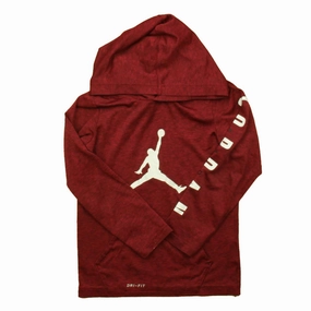 Air Jordan Boys Maroon Athletic Top graphic tees for boys, polo shirts boys