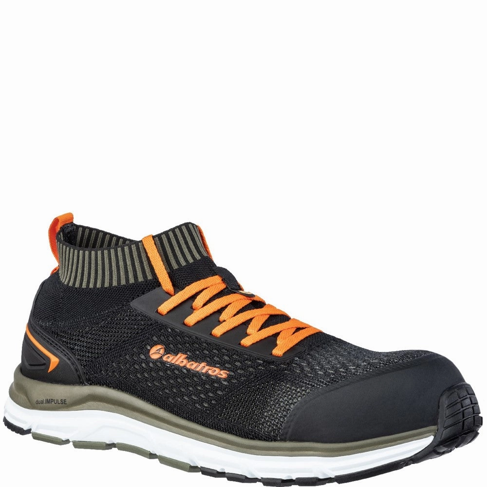 Albatros Ultimate Impulse Low Safety Shoe Lightweight Running Shoes,Slip On Athletic Shoes,Breathable Workout Shoes