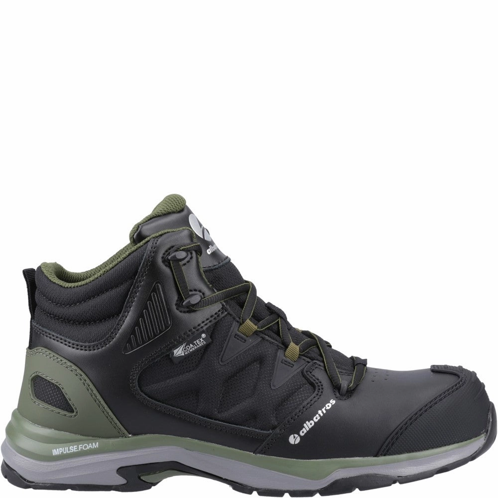 Albatros Ultratrail Olive Ctx Mid Safety Boot Men's Sports Casual Shoes