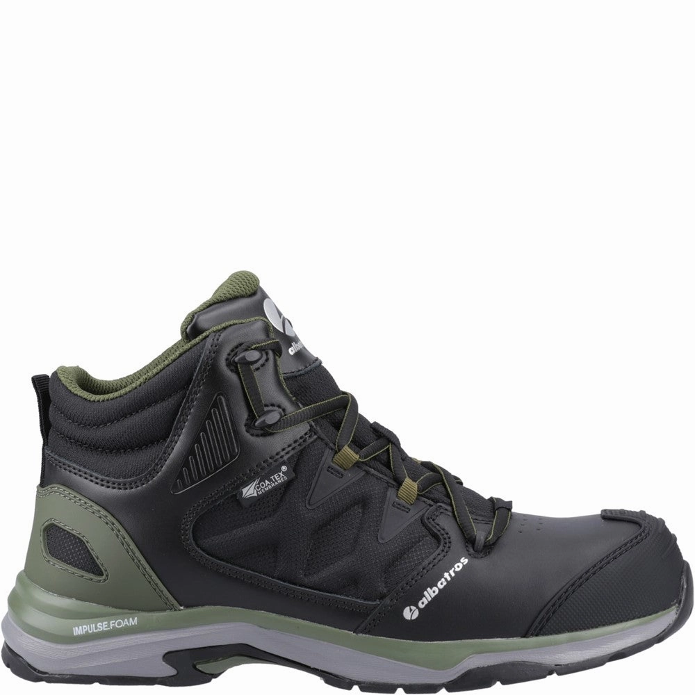 Albatros Ultratrail Olive Ctx Mid Safety Boot Men's Sports Casual Shoes