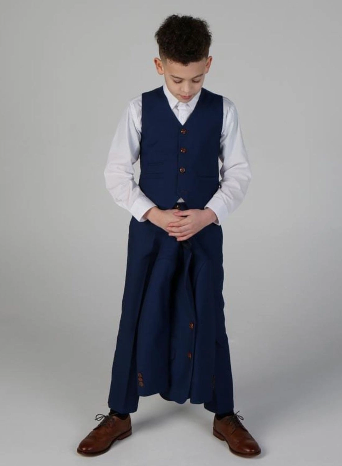 Alex - Check 3 Piece Suit Boys Summer Matching Set