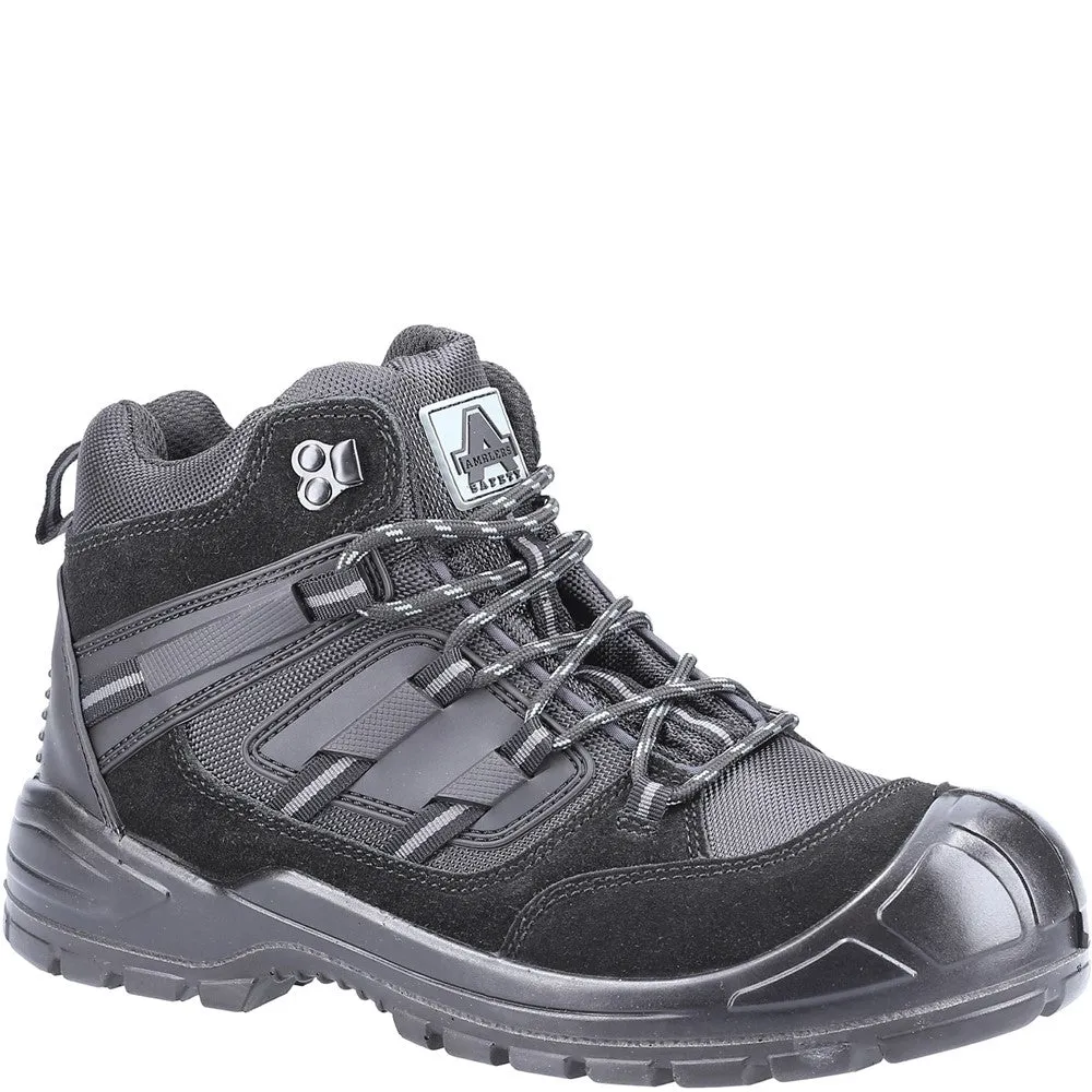 Amblers Safety 257 Safety Boot Lightweight Running Shoes,Slip On Athletic Shoes,Breathable Workout Shoes