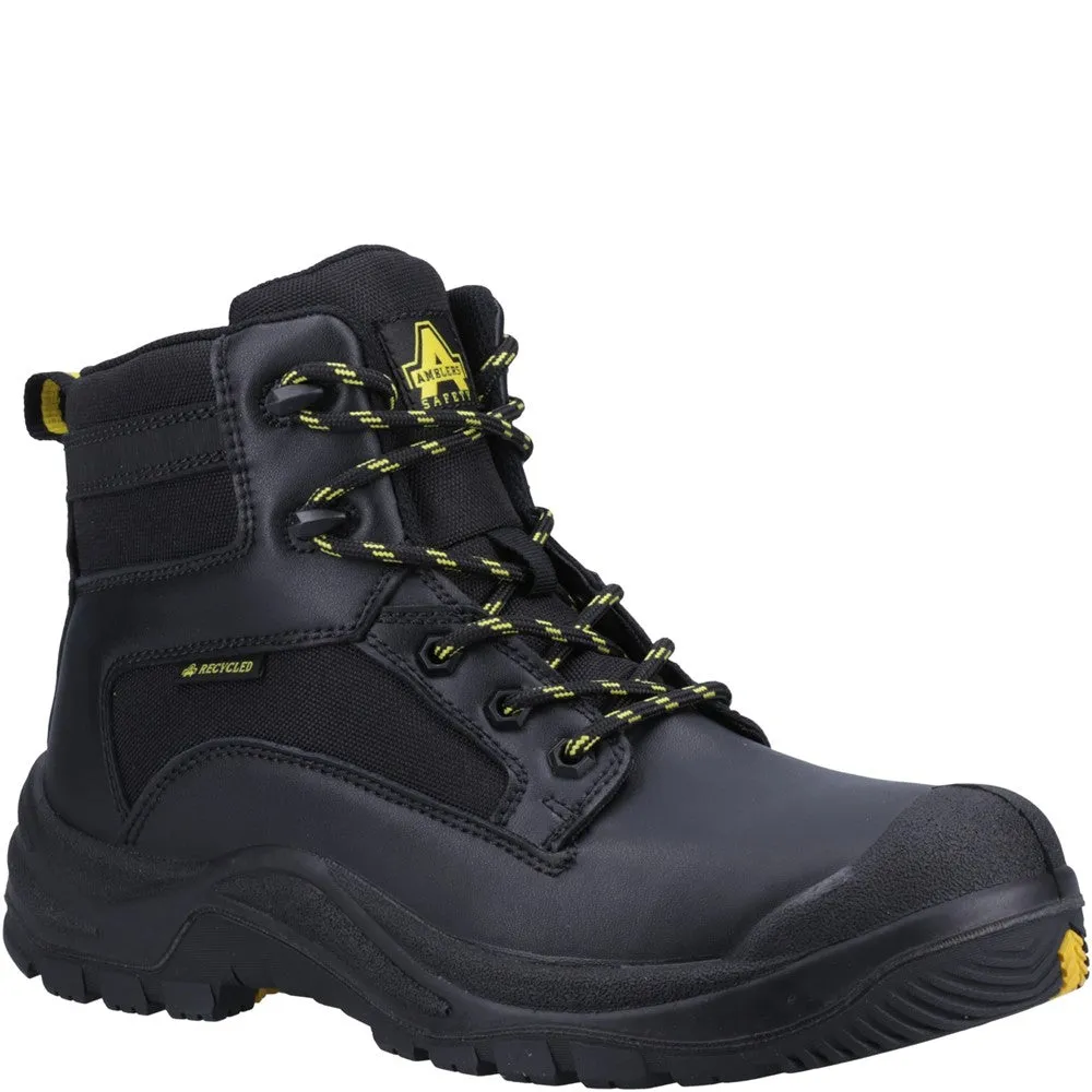 Amblers Safety 501R S1P Safety Boot Lightweight Running Shoes,Slip On Athletic Shoes,Breathable Workout Shoes