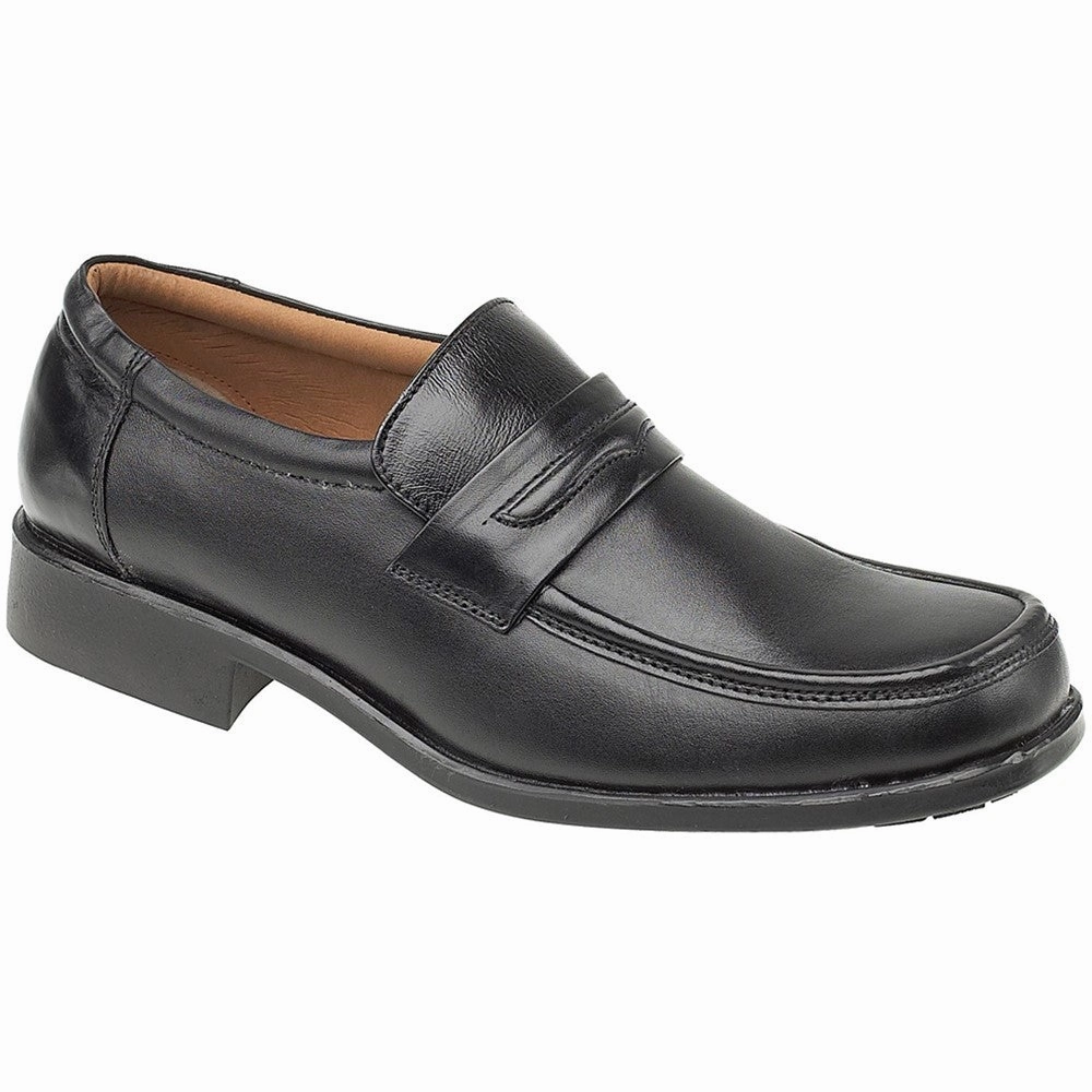 Amblers Manchester Leather Loafer Basketball Shoes, Running Shoes