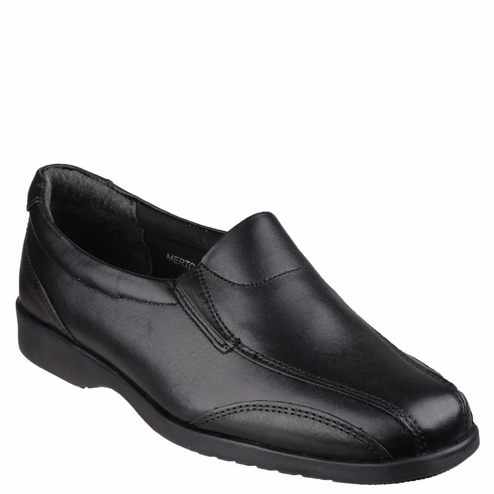 Amblers Merton Ladies Slip-On Shoe Lightweight Running Shoes,Slip On Athletic Shoes,Breathable Workout Shoes