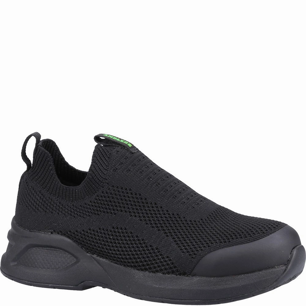 Amblers Safety 609 Safety Trainers Lightweight Running Shoes,Slip On Athletic Shoes,Breathable Workout Shoes