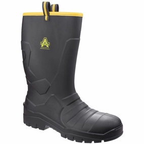 Amblers Safety AS1008 Full Safety Rigger Boot Lightweight Running Shoes,Slip On Athletic Shoes,Breathable Workout Shoes