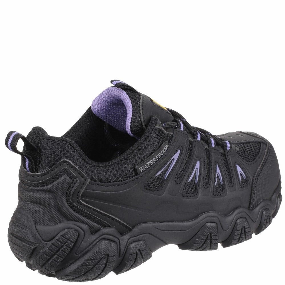 Amblers Safety AS708 Waterproof Non-Metal Ladies Safety Trainer Women's Sneakers Casual Walking Shoes