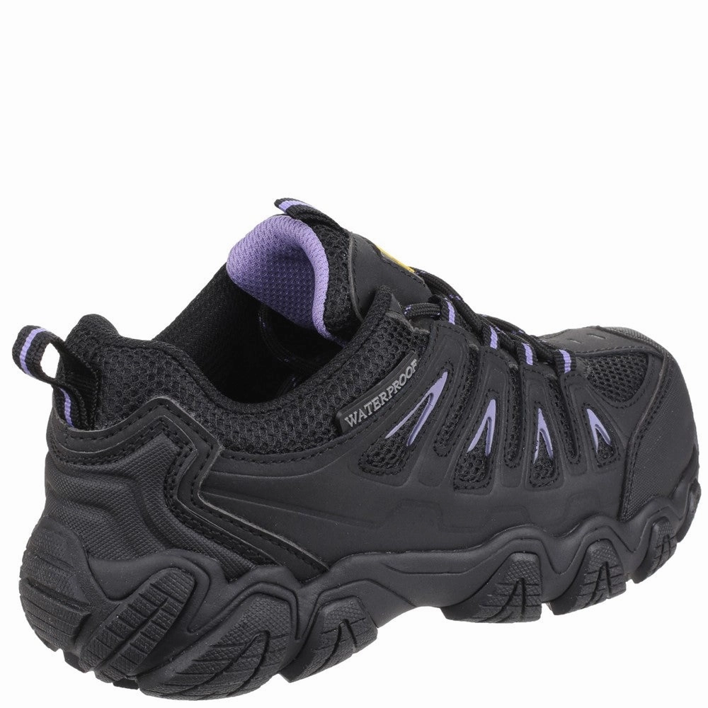 Amblers Safety AS708 Waterproof Non-Metal Ladies Safety Trainer Women's Sneakers Casual Walking Shoes