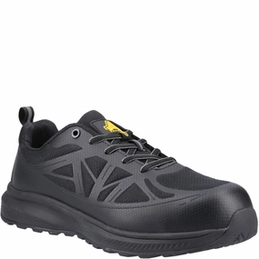 Amblers Safety AS721C Hurdle Safety Trainer Lightweight Running Shoes,Slip On Athletic Shoes,Breathable Workout Shoes