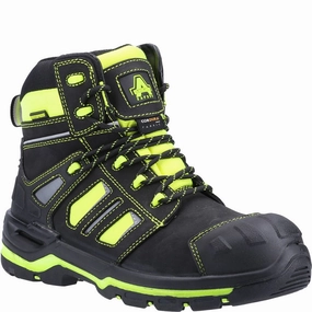 Amblers Safety AS971C Radiant Safety Boot Lightweight Running Shoes,Slip On Athletic Shoes,Breathable Workout Shoes