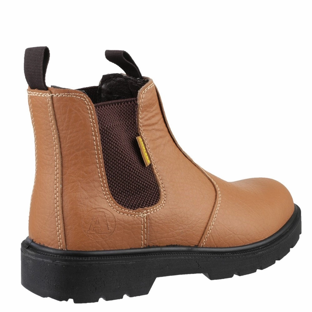 Amblers Safety FS115 Dual Density Pull on Chelsea Safety Boot Women's Sneakers Casual Walking Shoes