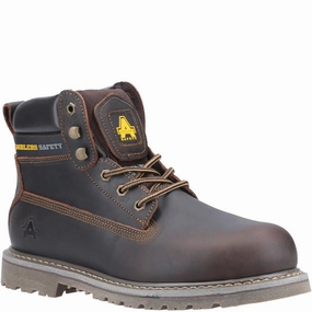 Amblers Safety FS164 Industrial Safety Boot Lightweight Running Shoes,Slip On Athletic Shoes,Breathable Workout Shoes
