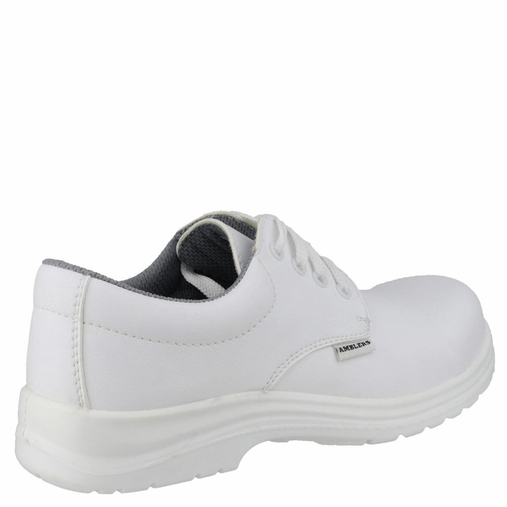 Amblers Safety FS511 Metal-Free Water-Resistant Lace up Safety Shoe Women's Sneakers Casual Walking Shoes