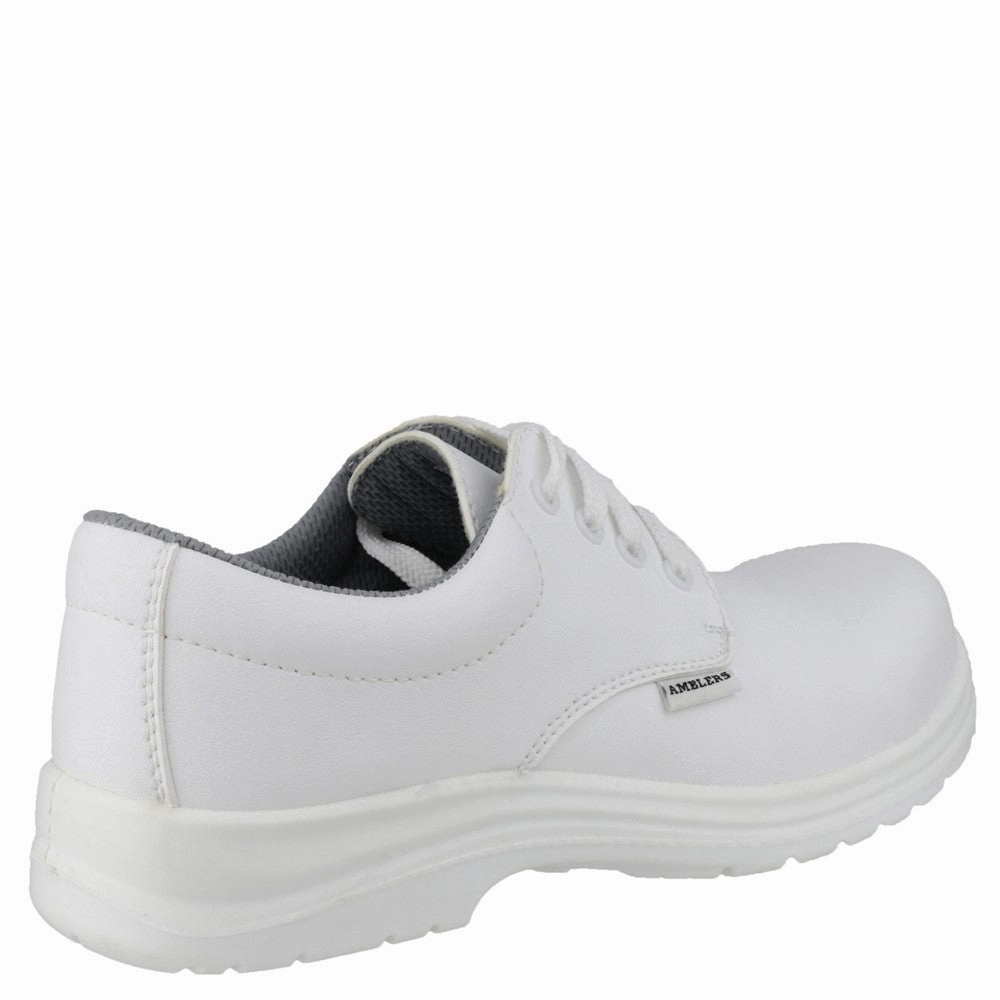 Amblers Safety FS511 Metal-Free Water-Resistant Lace up Safety Shoe Women's Sneakers Casual Walking Shoes