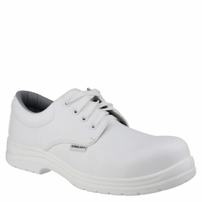 Amblers Safety FS511 Metal-Free Water-Resistant Lace up Safety Shoe Lightweight Running Shoes,Slip On Athletic Shoes,Breathable Workout Shoes