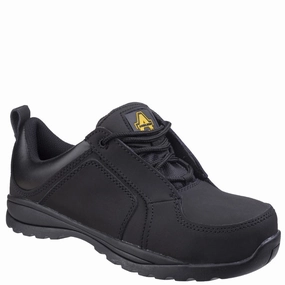 Amblers Safety FS59C Safety Trainer Lightweight Running Shoes,Slip On Athletic Shoes,Breathable Workout Shoes