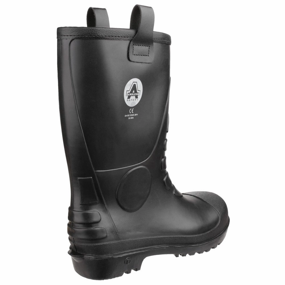 Amblers Safety FS90 Waterproof PVC Pull on Safety Rigger Boot Women's Sneakers Casual Walking Shoes