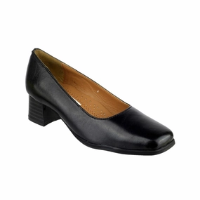 Amblers Walford Ladies Leather Court Lightweight Running Shoes,Slip On Athletic Shoes,Breathable Workout Shoes