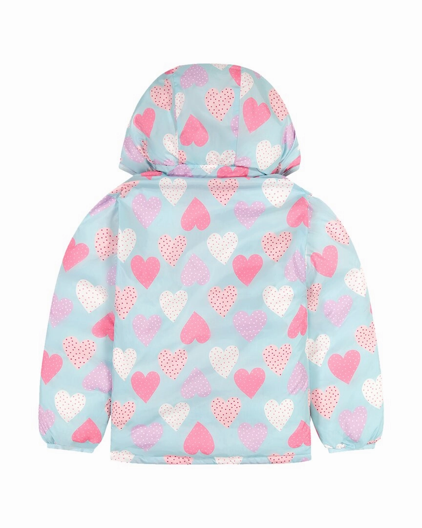Andy & Evan Reversible Puffer Coat Girls Sherpa Coat