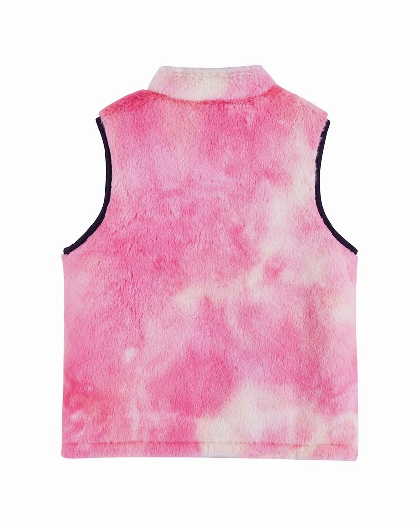 Andy & Evan Reversible Sherpa Vest Girls Sherpa Coat