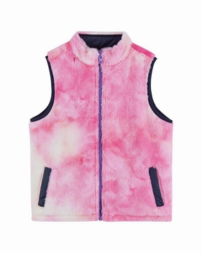 Andy & Evan Reversible Sherpa Vest girls trench coats, waterproof jackets girls