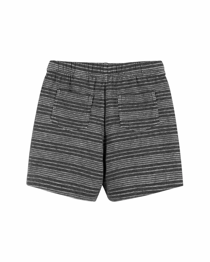 Andy & Evan Textured French Terry Short Boys Drawstring Athletic Shorts