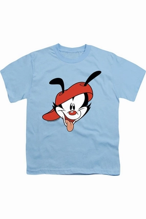 Animaniacs Wakko Head Short Sleeve Juvenile Tee / T-Shirt graphic tees for boys, polo shirts boys
