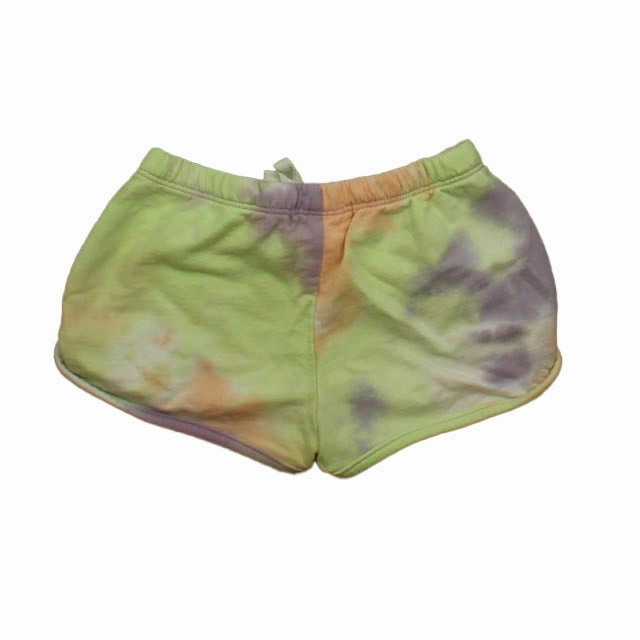 Appaman Girls Purple | Coral Tie Dye Shorts Girls Scallop Hem Shorts