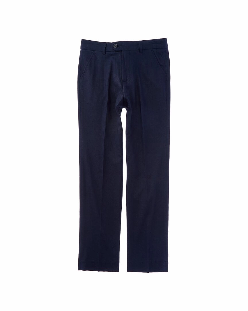 Appaman Stretchy Linen-Blend Suit Pant Boys Elastic Waist Trousers