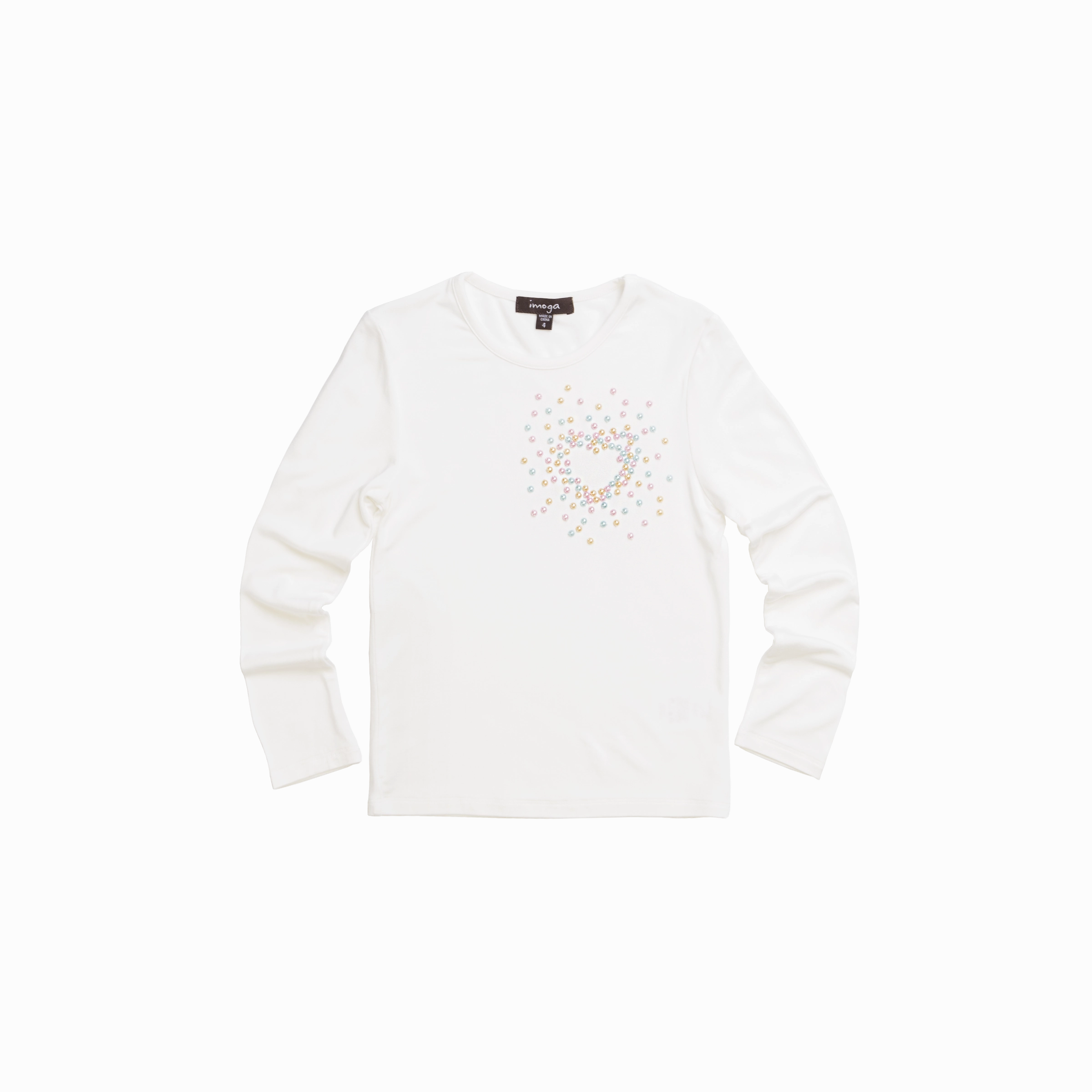 Ariana Tee ruffle tops girls, long sleeve tees girls