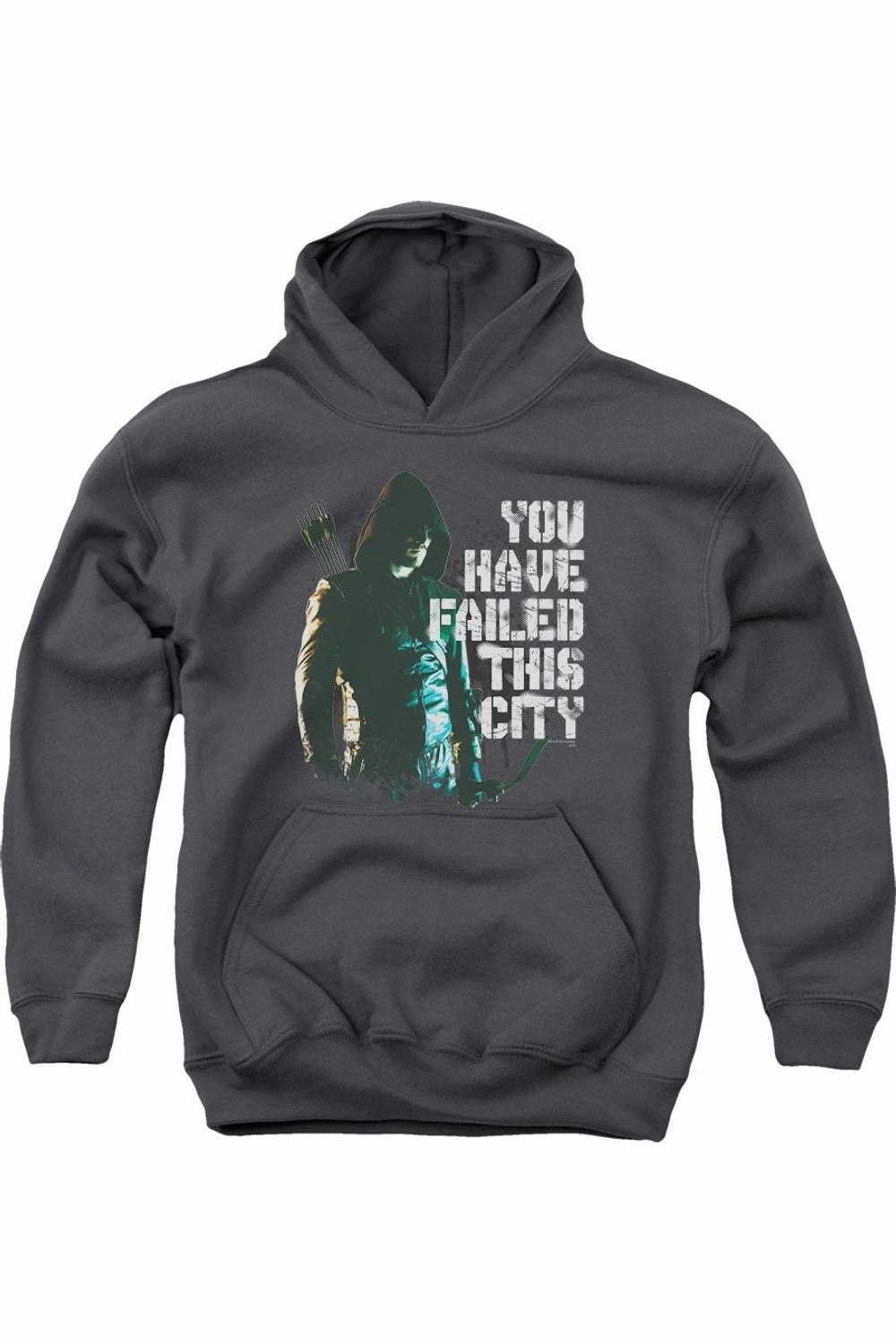 Arrow You Have Failed Youth Pull Over Hoodie / Hooded Sweatshirt graphic tees for boys, polo shirts boys