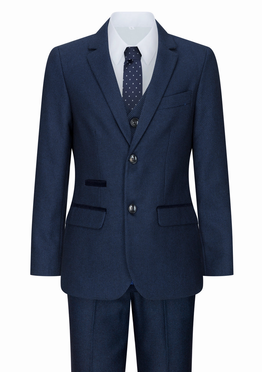 Arthur 3 Piece Tweed Birdseye Suit 2-piece outfit boys, toddler matching sets