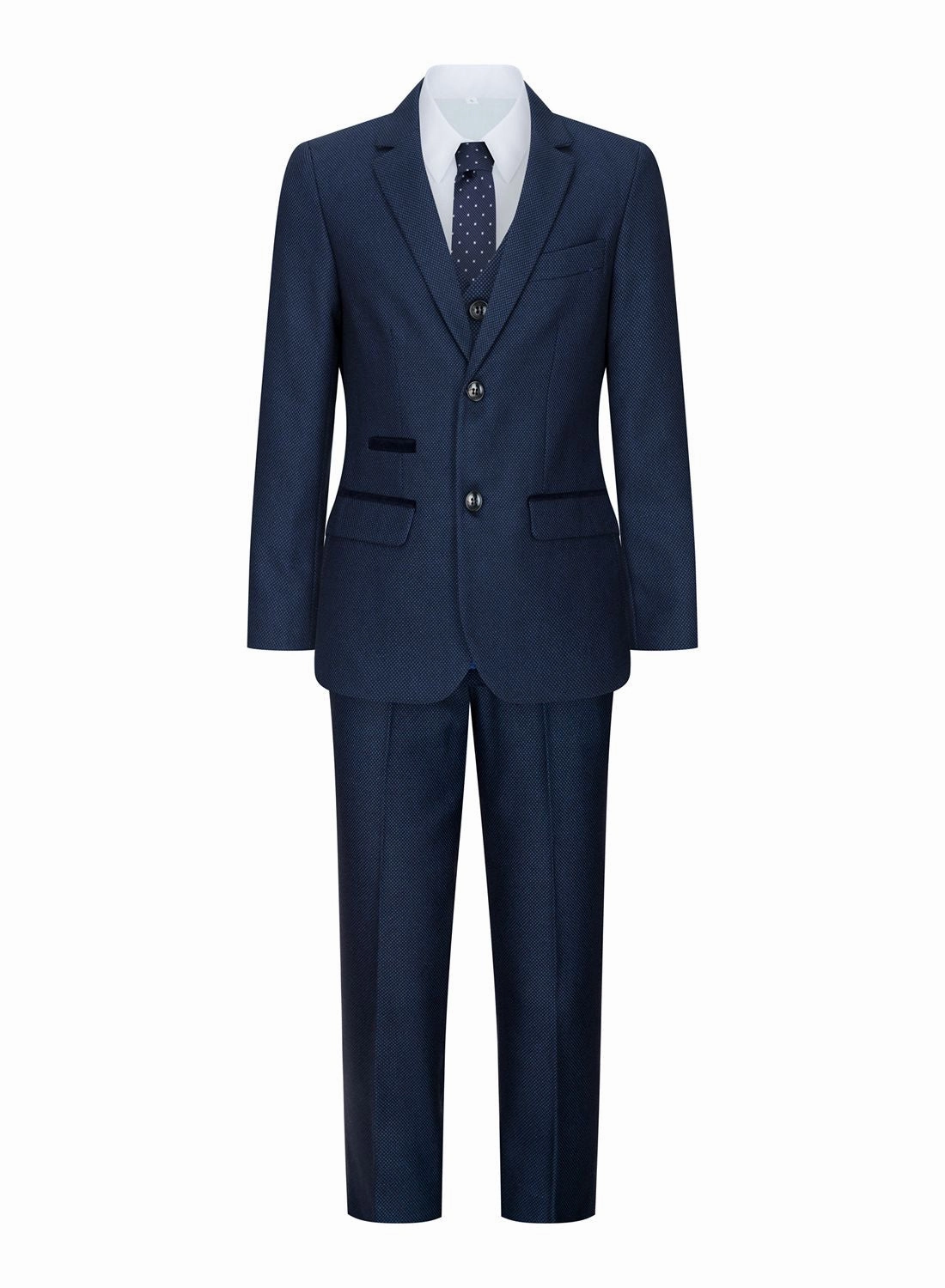 Arthur 3 Piece Tweed Birdseye Suit Boys Summer Matching Set