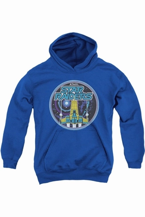 Atari Badge Youth Pull Over Hoodie graphic tees for boys, polo shirts boys