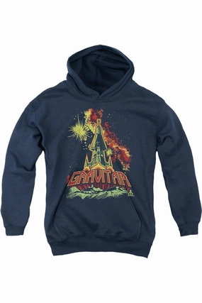 Atari Blast Off Youth Pull Over Hoodie graphic tees for boys, polo shirts boys