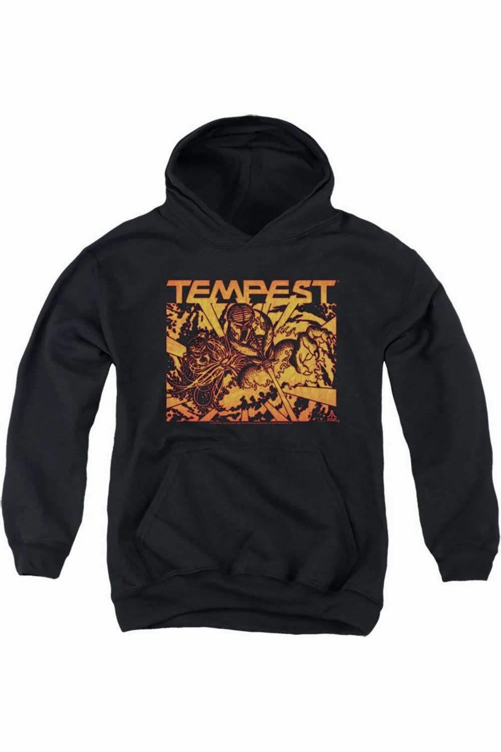 Atari Demon Reach Youth Pull Over Hoodie graphic tees for boys, polo shirts boys