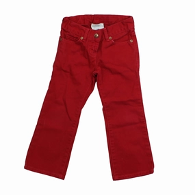 Baby CZ by Carolina Zapf Boys Red Jeans boys jogger pants, school uniform pants boys
