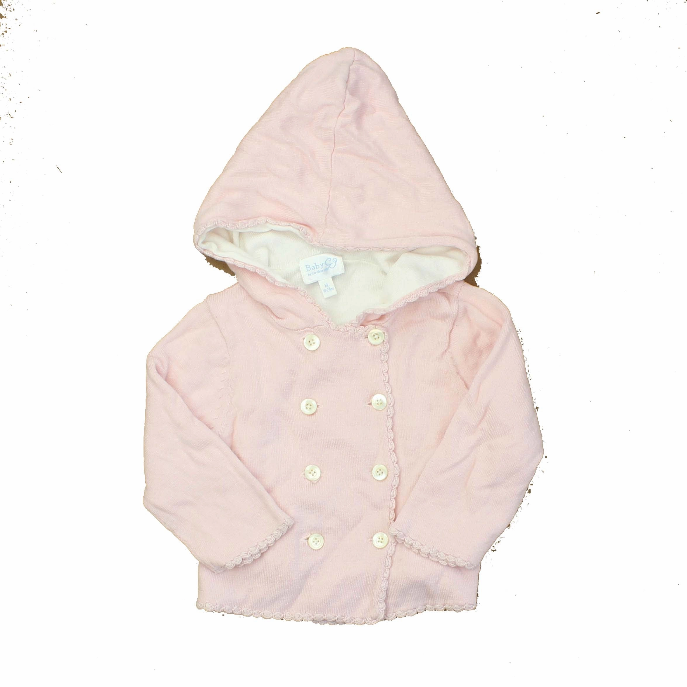 Baby CZ by Carolina Zapf Girls Pink Cardigan girls knit pullovers, cardigan sweaters girls