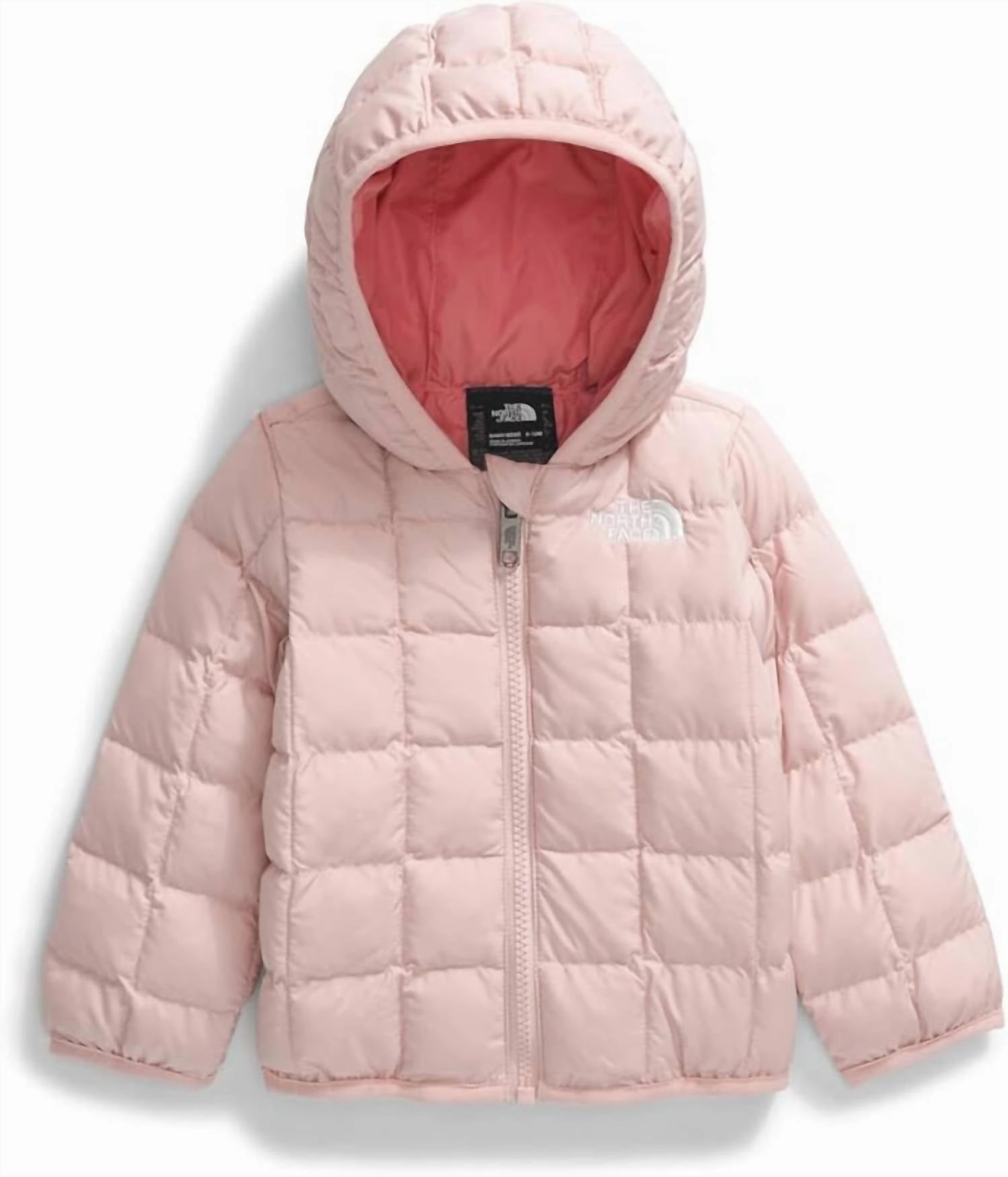 Baby Girl's Reversible Perrito Hooded Jacket In Pink Moss ruffle tops girls, long sleeve tees girls