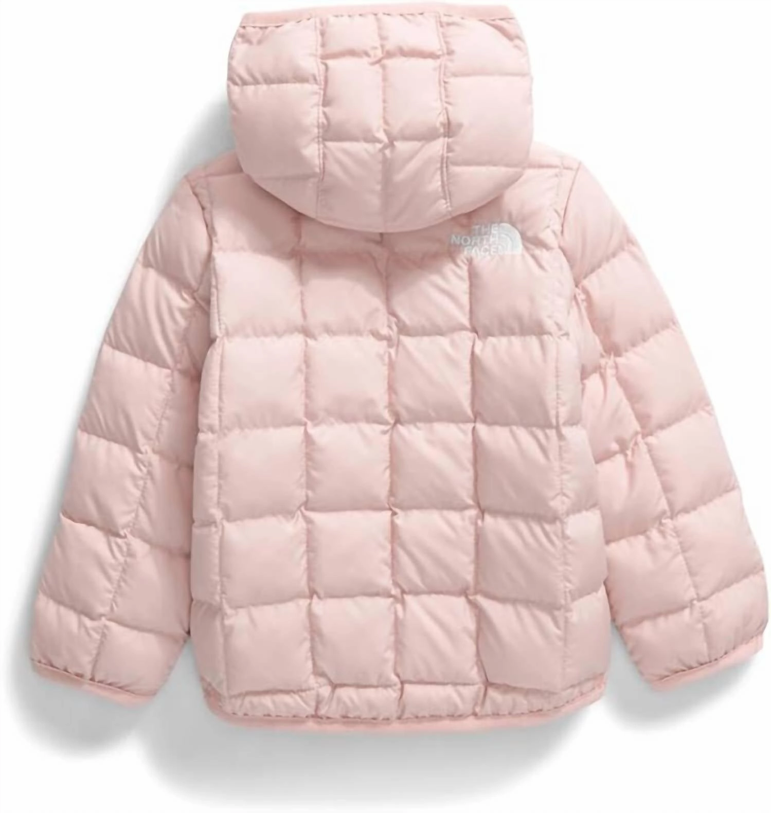 Baby Girl's Reversible Perrito Hooded Jacket In Pink Moss Girls Tunic Top