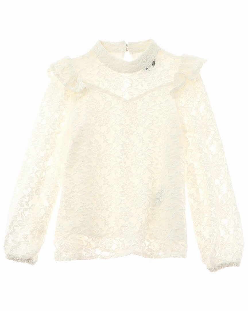 Bardot Maggie Mini Lace Top Girls Tunic Top