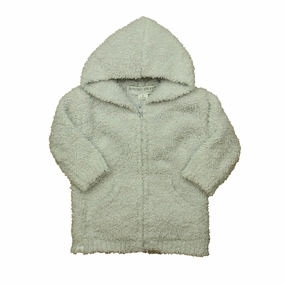 Barefoot Dreams Unisex Gray Fleece winter jackets for boys, lightweight puffer boys