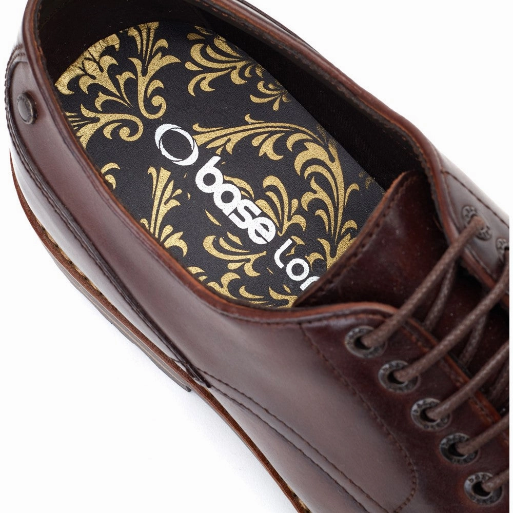 Base London Halsey Washed Derby Men's Sports Casual Shoes