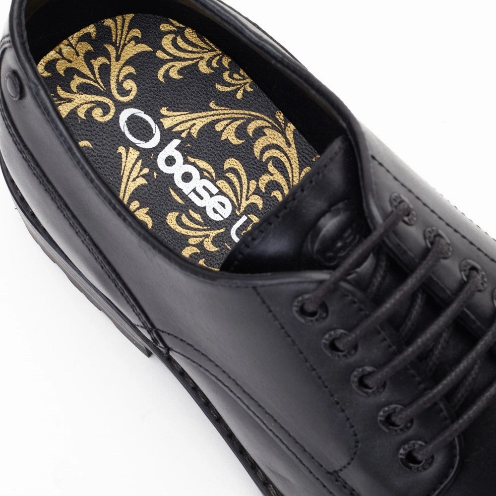 Base London Halsey Waxy Derby Men's Sports Casual Shoes