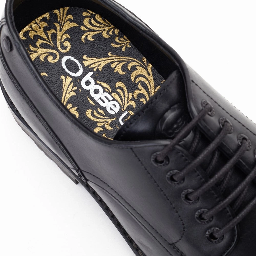 Base London Halsey Waxy Derby Men's Sports Casual Shoes