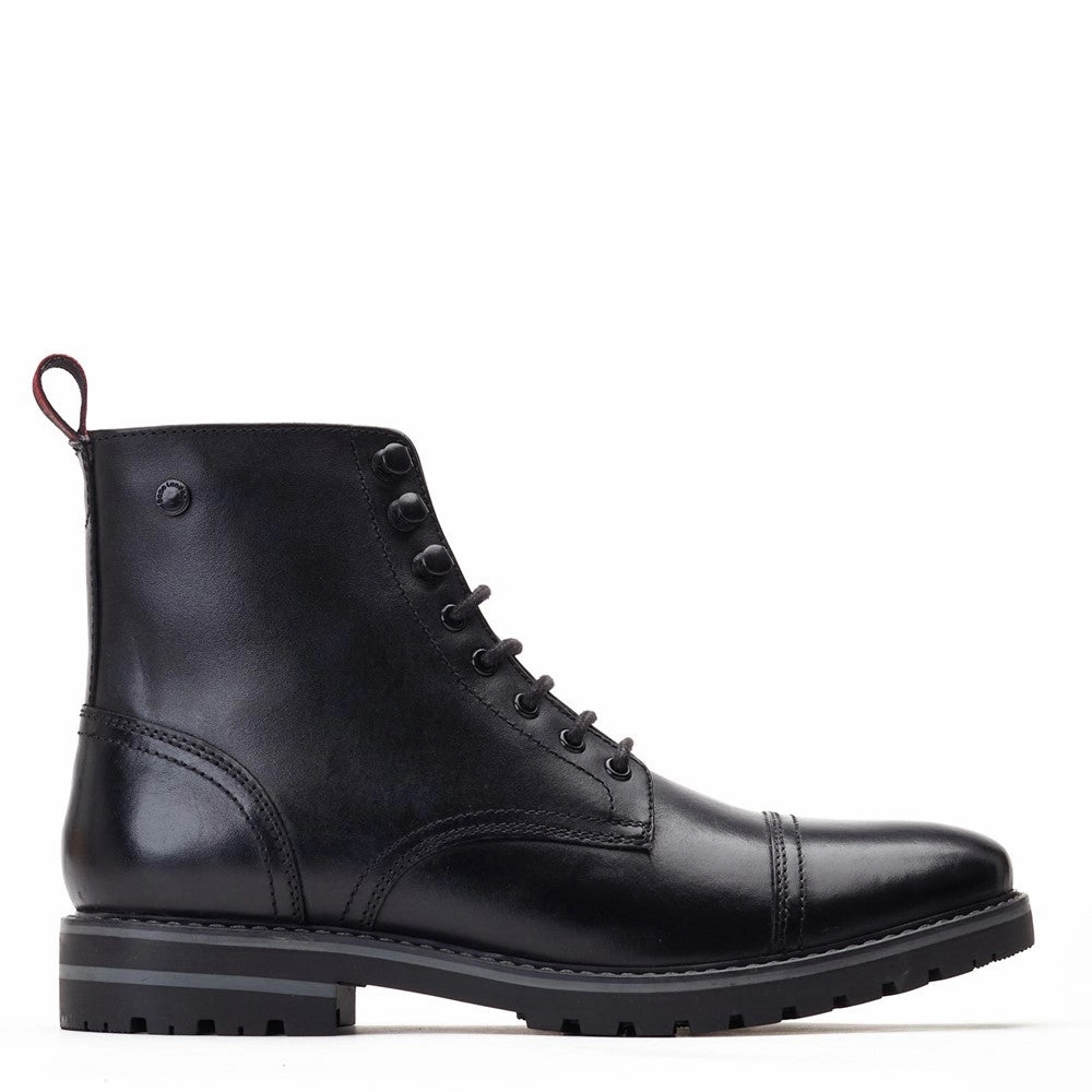 Base London Sparrow Waxy Combat Boot Men's Sports Casual Shoes