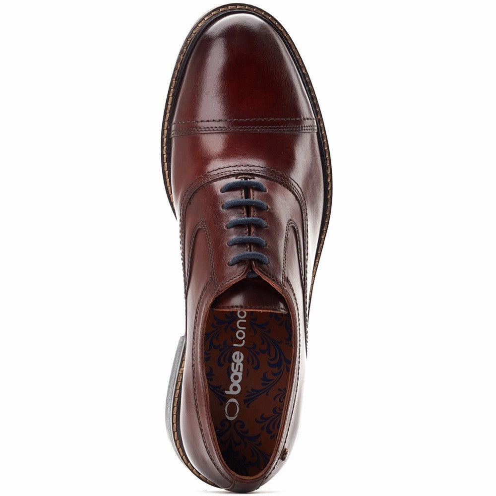 Base London Tatton Toe Cap Derby Men's Sports Casual Shoes